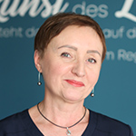 Ein Foto von einer Mitarbeiterin der Praxis